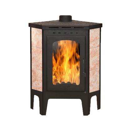 Печь-камин Экокамин Бавария угловая в Астрахани